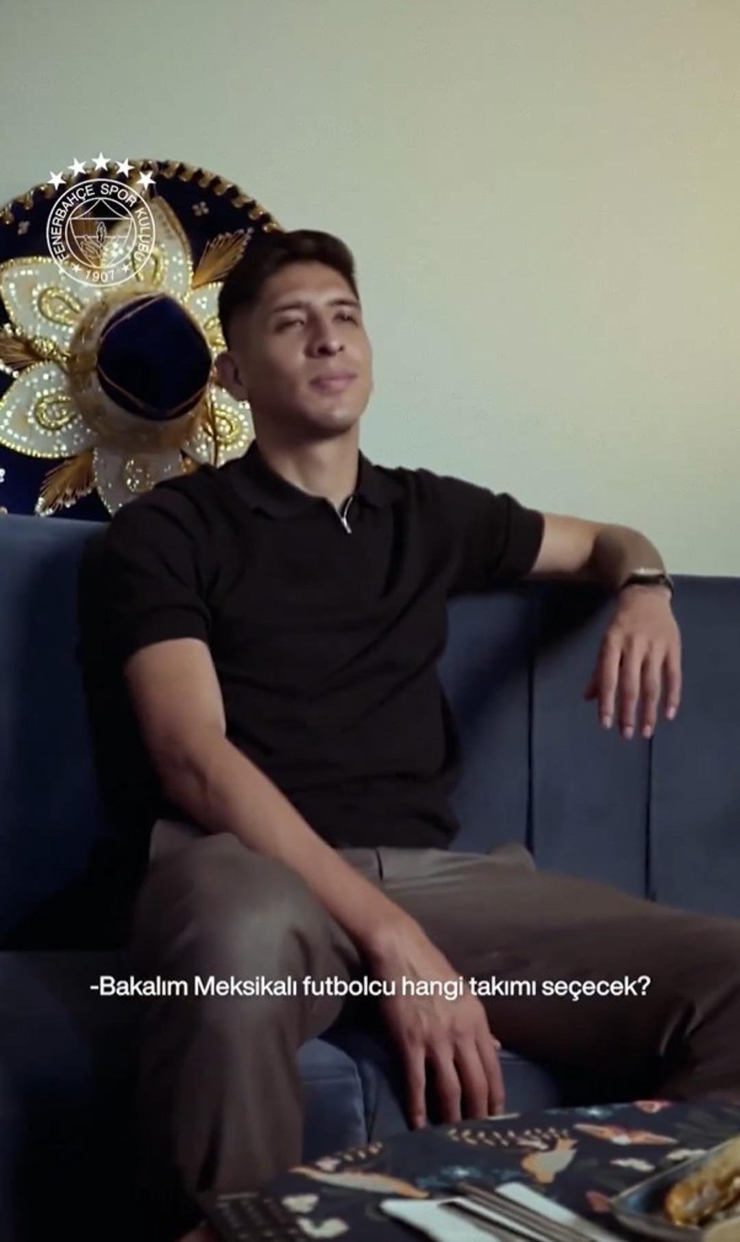 Fenerbahce Edson Alvarez bu videoyu duyurdu! 