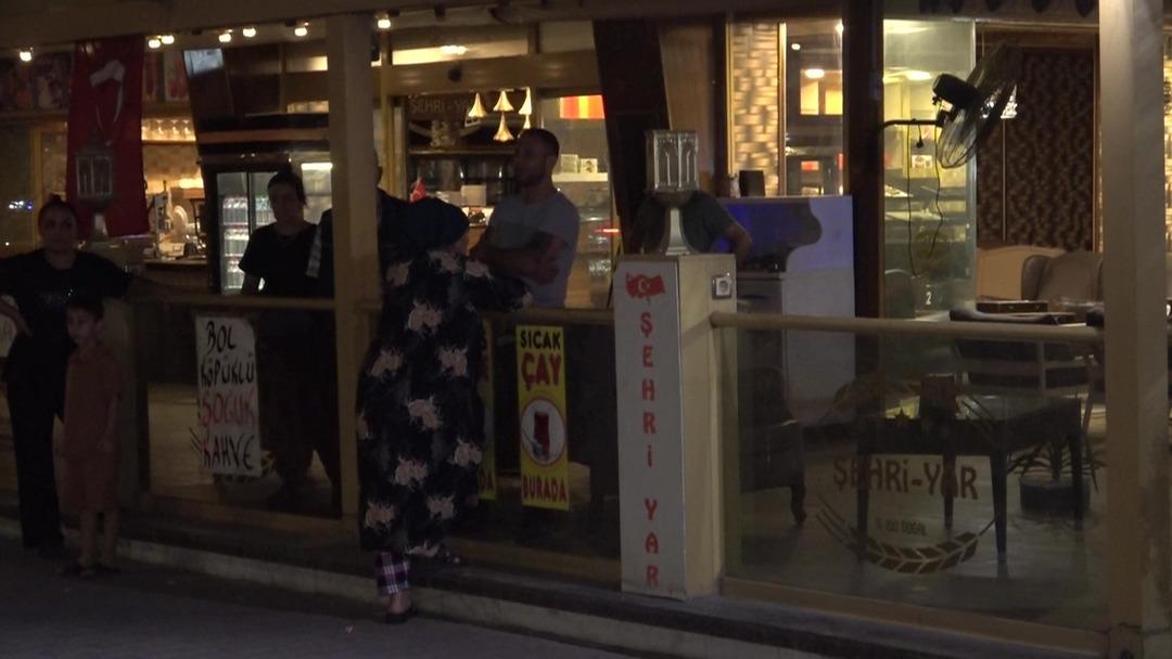 Korku dolu anlar! El bombası Adana 3'teki pasta dükkanına atıldı