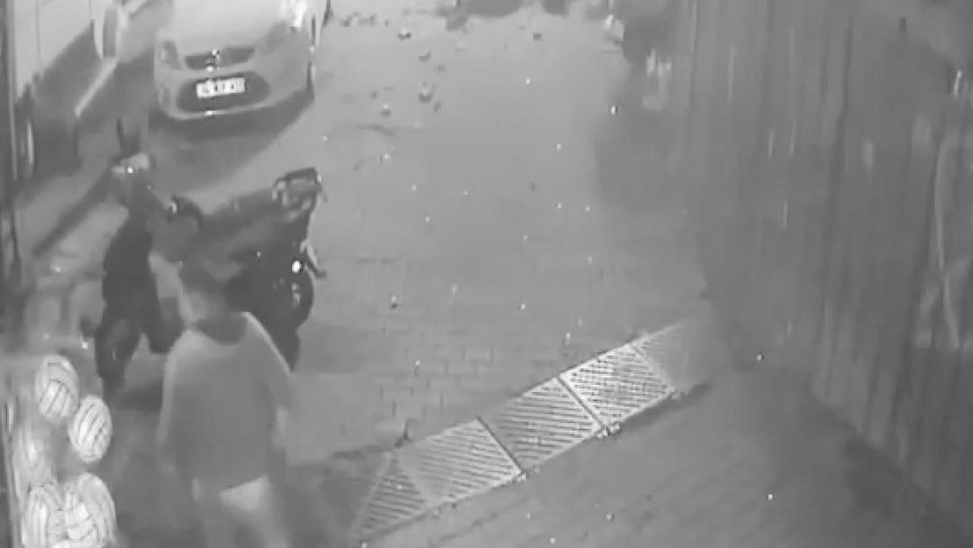 Kağıthane'deki patlamaya ilişkin yeni görüntüler ortaya çıktı: