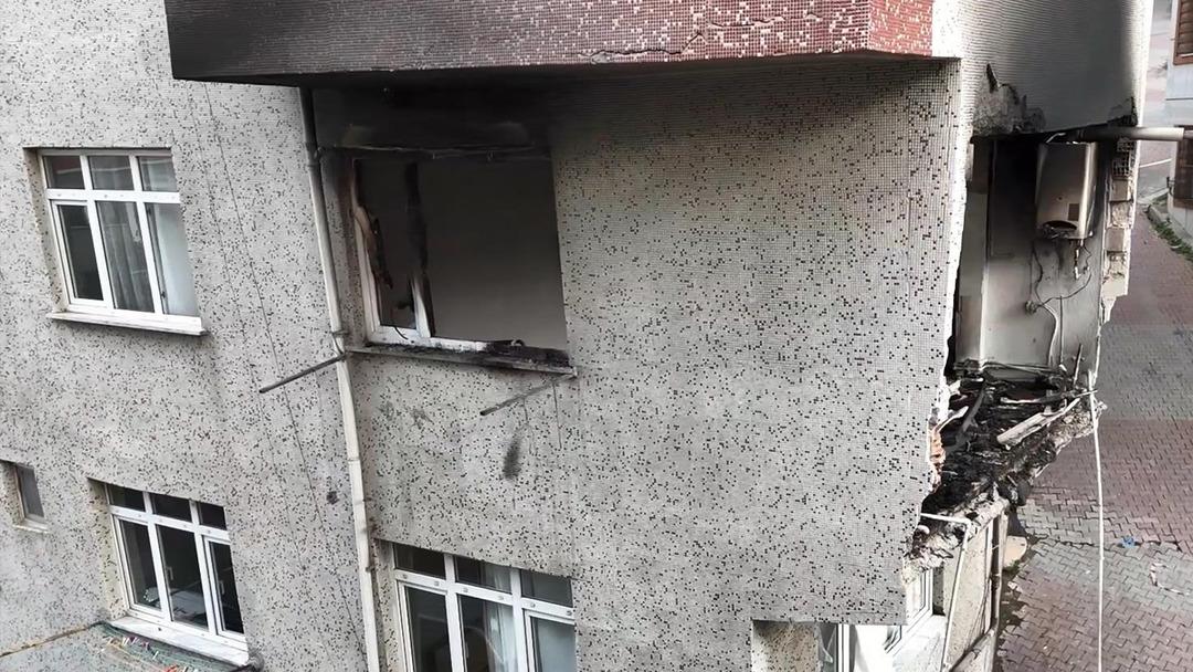 Kağıthane'deki patlamaya ilişkin yeni görüntüler ortaya çıktı: